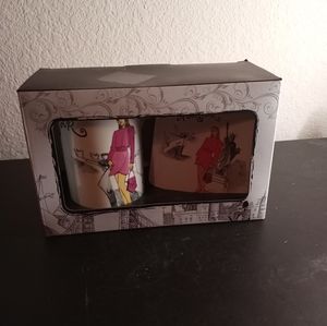 BRAND NEW IN BOX New York Mug with Coaster